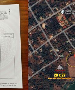 Bán đất 20x27 ở Ea H'đing xã Cư M'gar Đắk Lắk lô 01